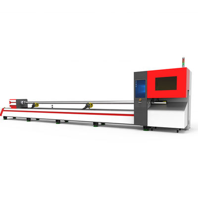 1kw 6kw CNC 섬유 레이저 금속 절단기 정연한 장방형 둥근 강철 관 절단