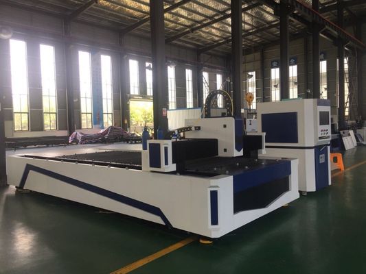 1kw 6kw CNC 섬유 레이저 금속 절단기 정연한 장방형 둥근 강철 관 절단
