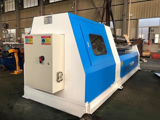 W12 CNC 4 롤러 플레이트 롤링 머신 3000mm 6mm