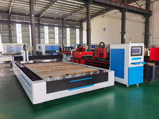 알루미늄 CNC 섬유 레이저 절단기 10mm 금속 모양 IPG Raycus