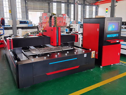 알루미늄 CNC 섬유 레이저 절단기 10mm 금속 모양 IPG Raycus