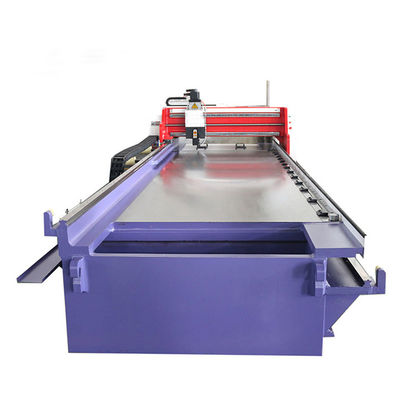 두 배 드라이브 내각 문 1250mm 70m/Min를 위한 자동적인 CNC V 강저 절단기 기계
